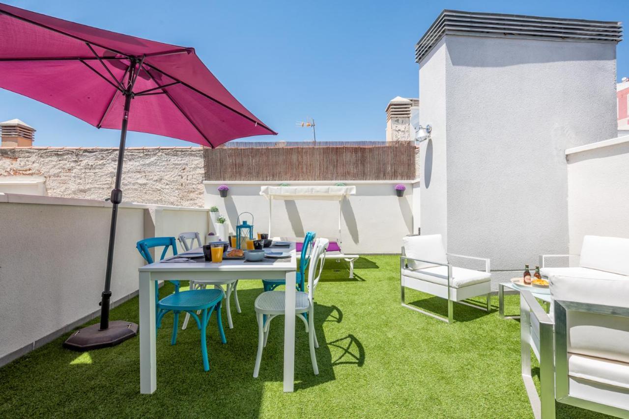 Apartament Atico Con Terraza Ac 1Hab En El Centro Y Piscina Comunitaria Malaga Zewnętrze zdjęcie