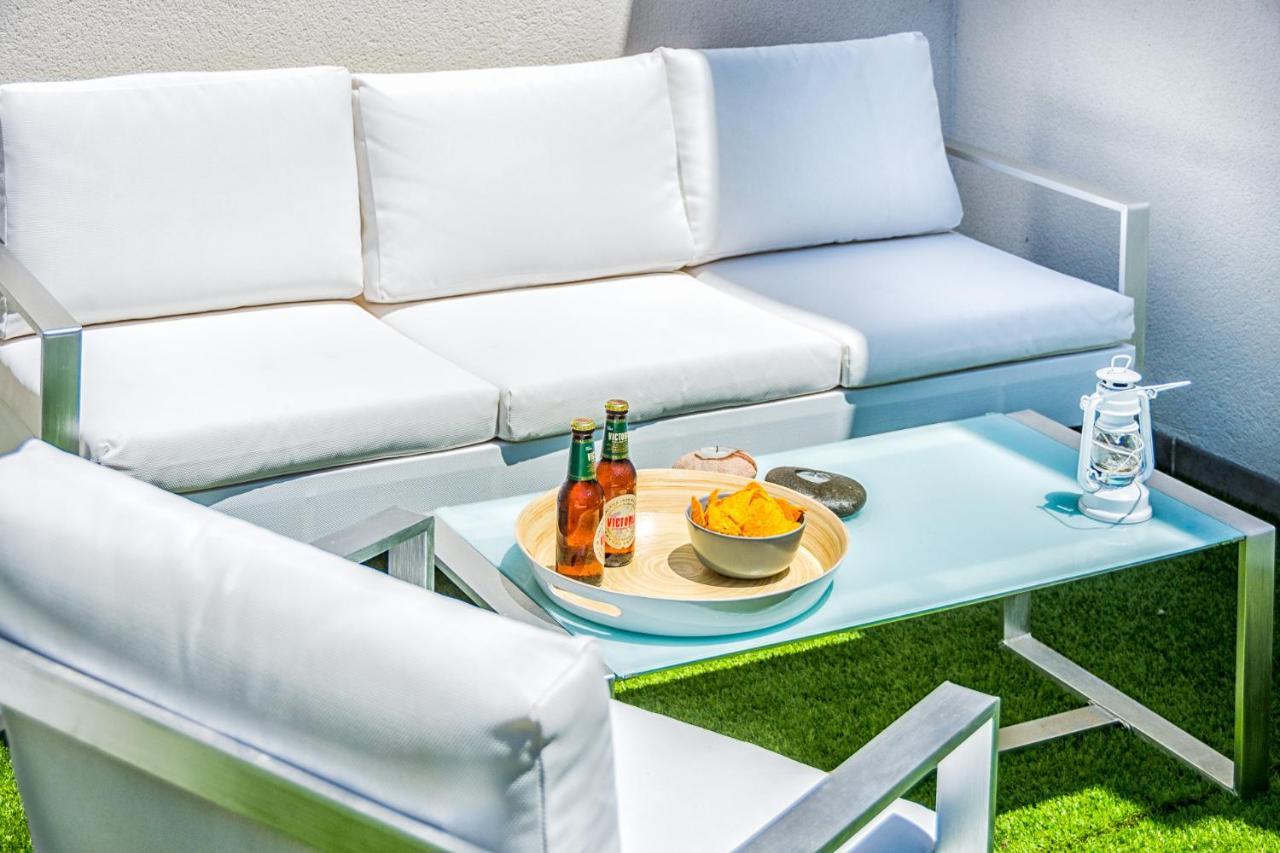 Apartament Atico Con Terraza Ac 1Hab En El Centro Y Piscina Comunitaria Malaga Zewnętrze zdjęcie