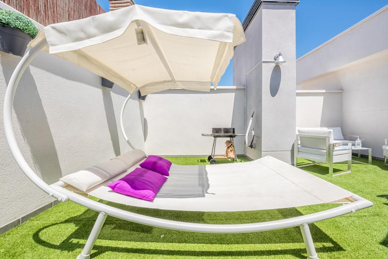 Apartament Atico Con Terraza Ac 1Hab En El Centro Y Piscina Comunitaria Malaga Zewnętrze zdjęcie