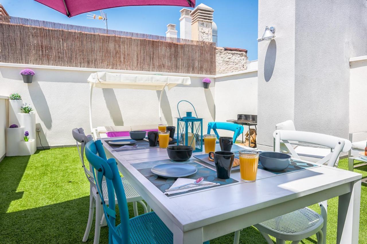Apartament Atico Con Terraza Ac 1Hab En El Centro Y Piscina Comunitaria Malaga Zewnętrze zdjęcie